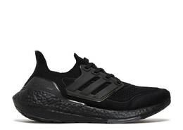 Adidas: Чёрные кроссовки  Ultraboost 21