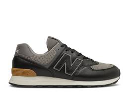 New Balance: Чёрные кроссовки  574