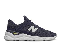 New Balance: Синие кроссовки 