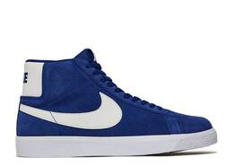 Nike: Голубые кроссовки  Zoom Blazer