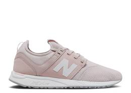 New Balance: Розовые кроссовки 