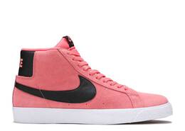 Nike: Розовые кроссовки  Zoom Blazer