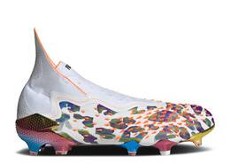 Adidas: Белые кроссовки  Predator