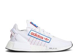 Adidas: Белые кроссовки  NMD_R1 V2