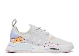 Adidas: Белые кроссовки  NMD_R1