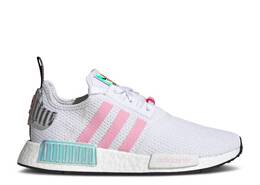 Adidas: Белые кроссовки  NMD_R1