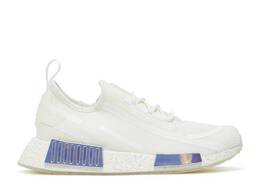 Adidas: Белые кроссовки  NMD_R1 Spectoo