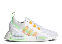 Adidas: Белые кроссовки  NMD_R1 Spectoo