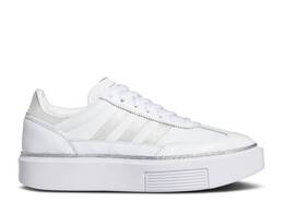 Adidas: Белые кроссовки  Sleek