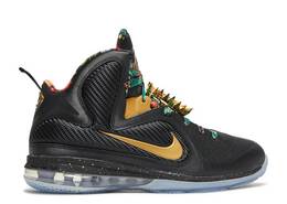 Nike: Чёрные кроссовки  Lebron 9