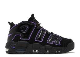 Nike: Чёрные кроссовки  Air More Uptempo