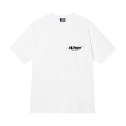 Stussy: Белая футболка 