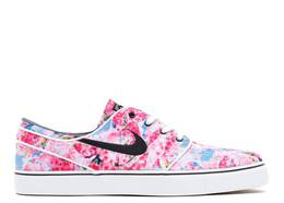 Nike: Розовые кроссовки  Zoom Stefan Janoski