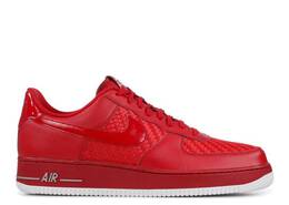 Nike: Красные кроссовки Air Force 1 Low