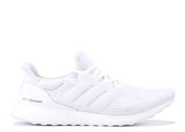 Adidas: Белые кроссовки  UltraBoost