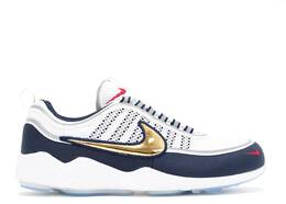 Nike: Белые кроссовки  Air Zoom Spiridon