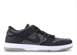 Nike: Чёрные кроссовки  SB Dunk Low