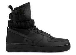 Nike: Чёрные кроссовки  SF Air Force 1