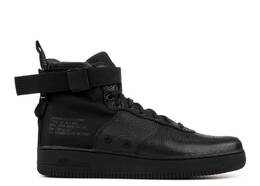 Nike: Чёрные кроссовки  SF Air Force 1