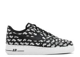 Nike: Чёрные кроссовки  Air Force 1 Low