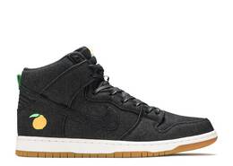 Nike: Чёрные кроссовки  Dunk High Pro SB