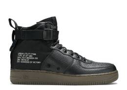 Nike: Чёрные кроссовки  SF Air Force 1