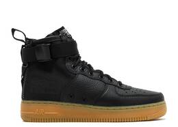 Nike: Чёрные кроссовки  SF Air Force 1