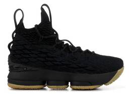 Nike: Чёрные кроссовки  Lebron 15