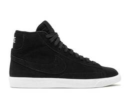 Nike: Чёрные кроссовки  Blazer Mid Premium