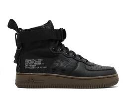 Nike: Чёрные кроссовки  SF Air Force 1