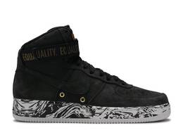 Nike: Чёрные кроссовки  Air Force 1 High