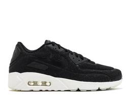 Nike: Чёрные кроссовки  Air Max 90