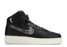 Nike: Чёрные кроссовки  Air Force 1 High