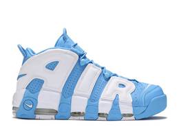 Nike: Голубые кроссовки  Air More Uptempo