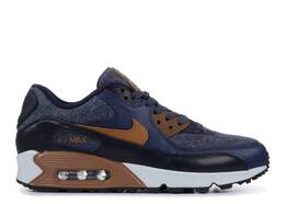 Nike: Голубые кроссовки  Air Max 90 Premium