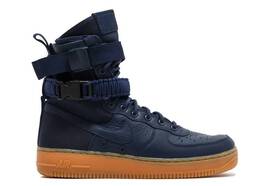 Nike: Синие кроссовки  Air Force 1