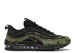 Nike: Зелёные кроссовки  Air Max 97