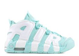 Nike: Зелёные кроссовки  Air More Uptempo