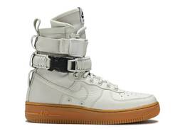 Nike: Светлые кроссовки  Air Force 1 High