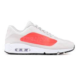 Nike: Серые кроссовки Air Max 90