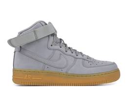 Nike: Серые кроссовки  Air Force 1 High