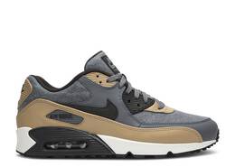 Nike: Серые кроссовки  Air Max 90 Premium