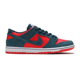 Nike: Красные кроссовки  Dunk Low Pro SB