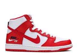 Nike: Красные кроссовки  SB Dunk High Pro