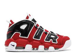 Nike: Красные кроссовки  Air More Uptempo