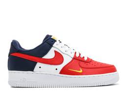 Nike: Красные кроссовки  Air Force 1 Low