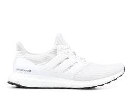 Adidas: Белые кроссовки  UltraBoost