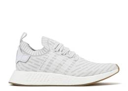 Adidas: Белые кроссовки  NMD_R2 Primeknit