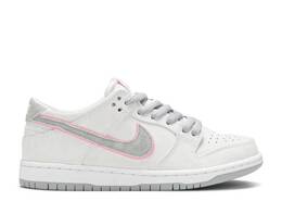 Nike: Розовые кроссовки  Dunk Low Pro