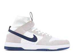 Nike: Белые кроссовки  SB Dunk High